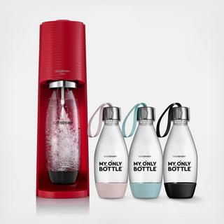 Terra Sparkling Water Maker Kit with To-Go Bottles