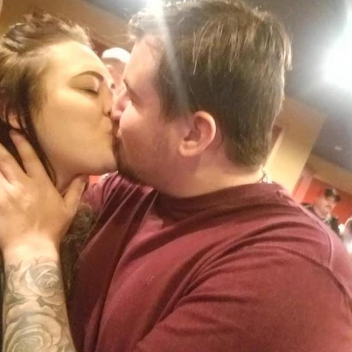 Our first New Year Kiss! Happy New Year!