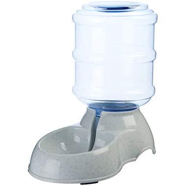 AmazonBasics Self-Dispensing Gravity Pet Feeder and Waterer