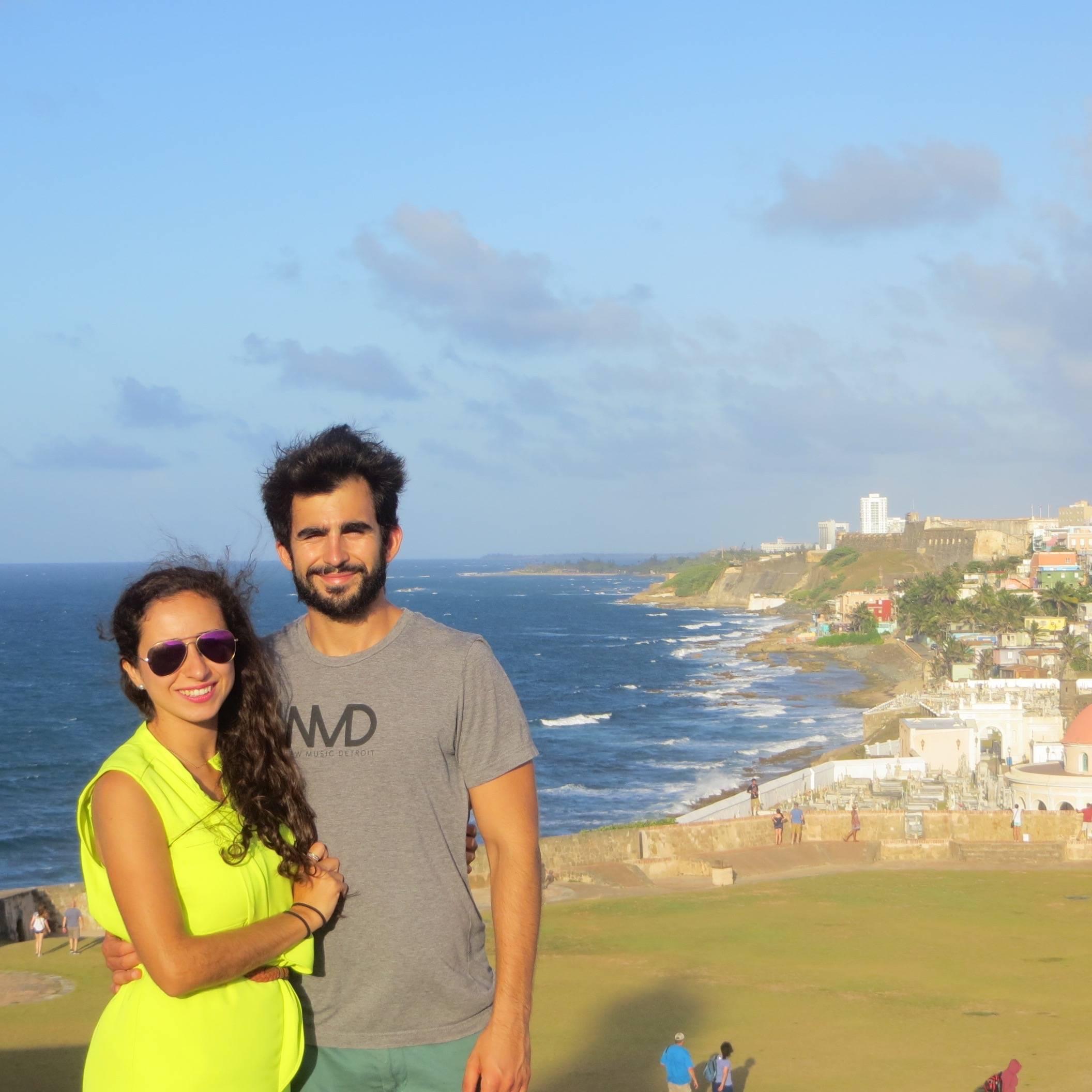 At El Morro, San Juan, Puerto Rico