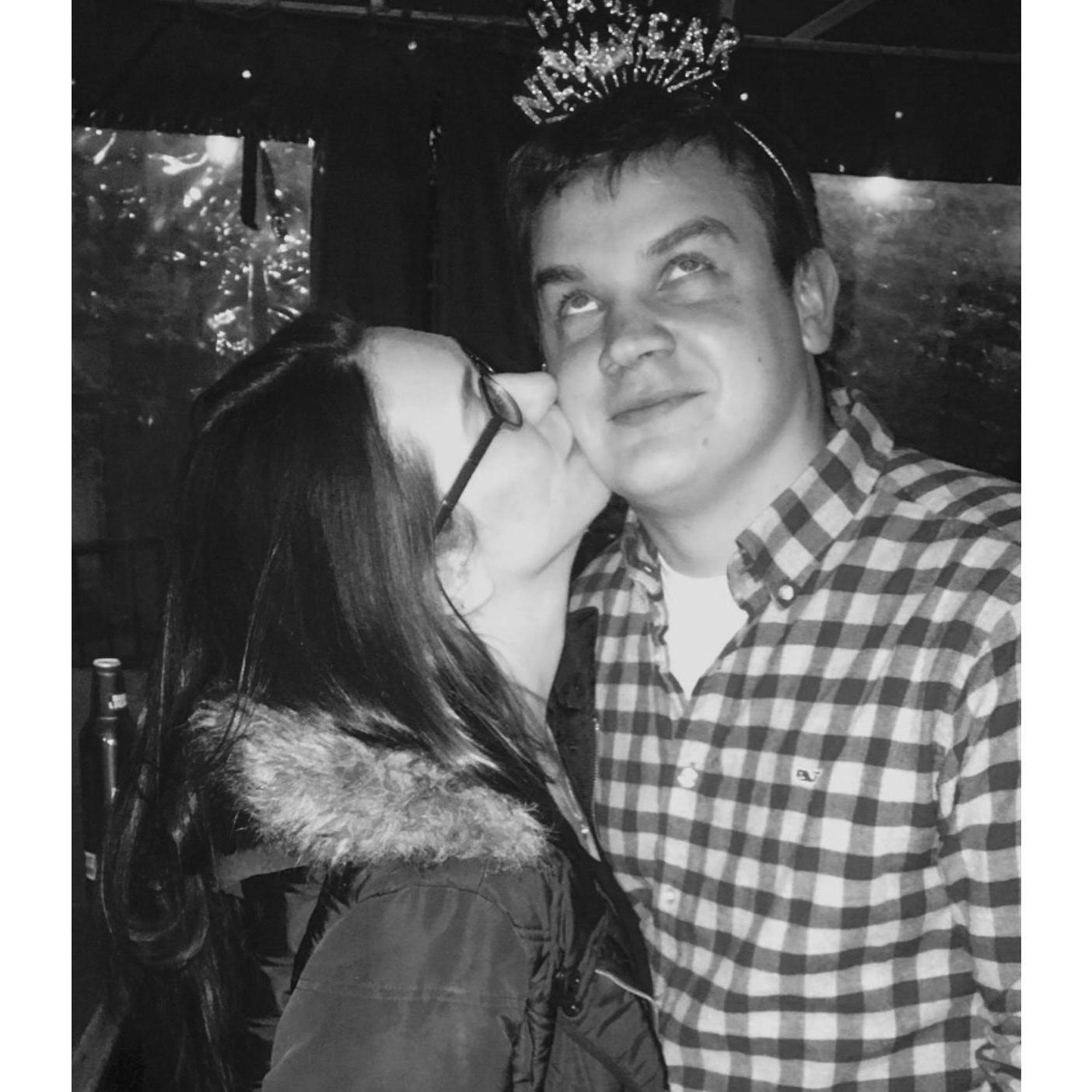 Our first New Years Eve together.