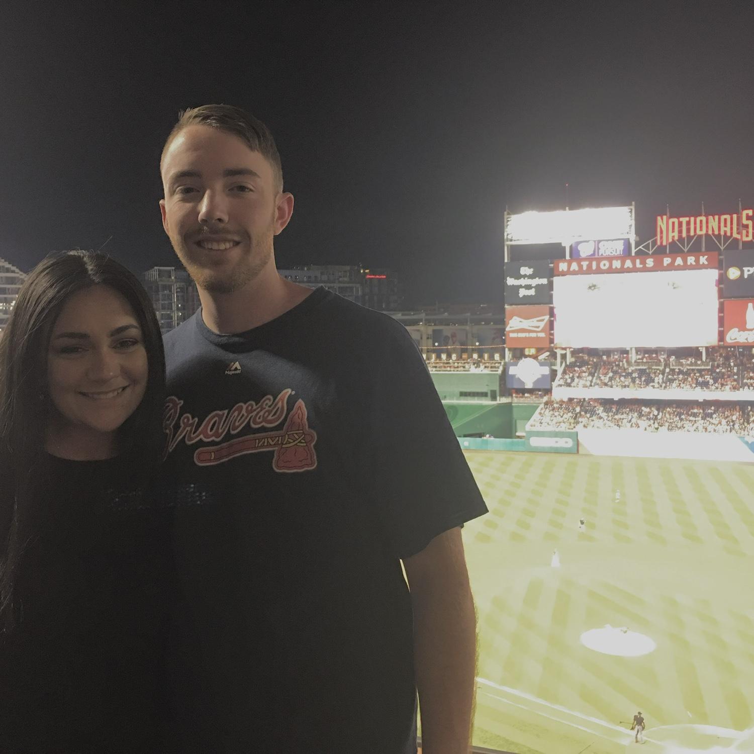 Braves vs Nationals, go Braves!