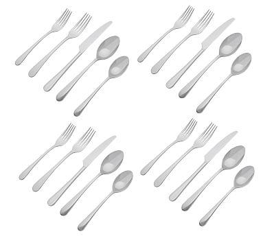Mirabella Flatware, Set of 20 - Stainless Steel