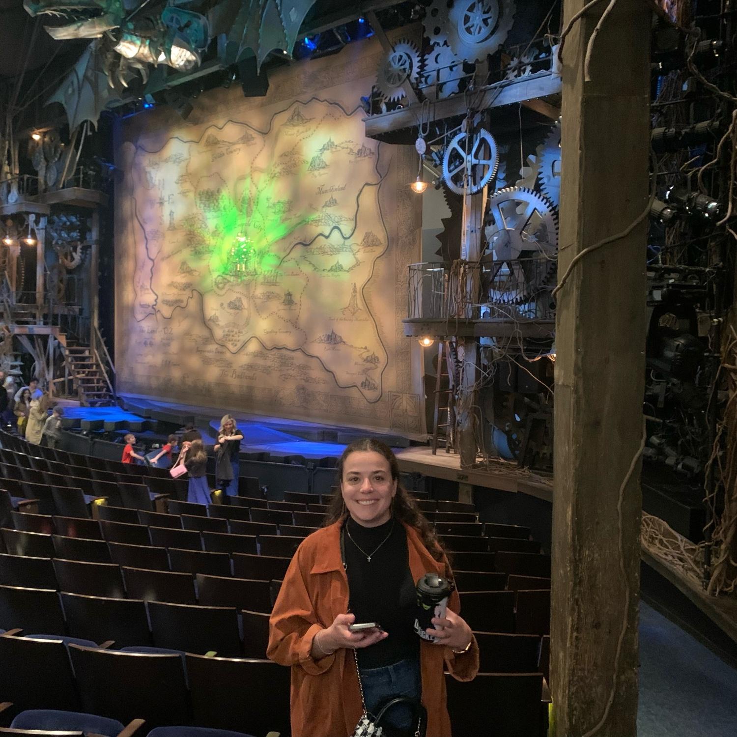 Olivia gets to take John to see her favorite musical, Wicked.