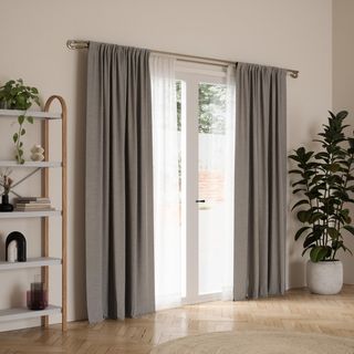 Midnight Double Curtain Rod