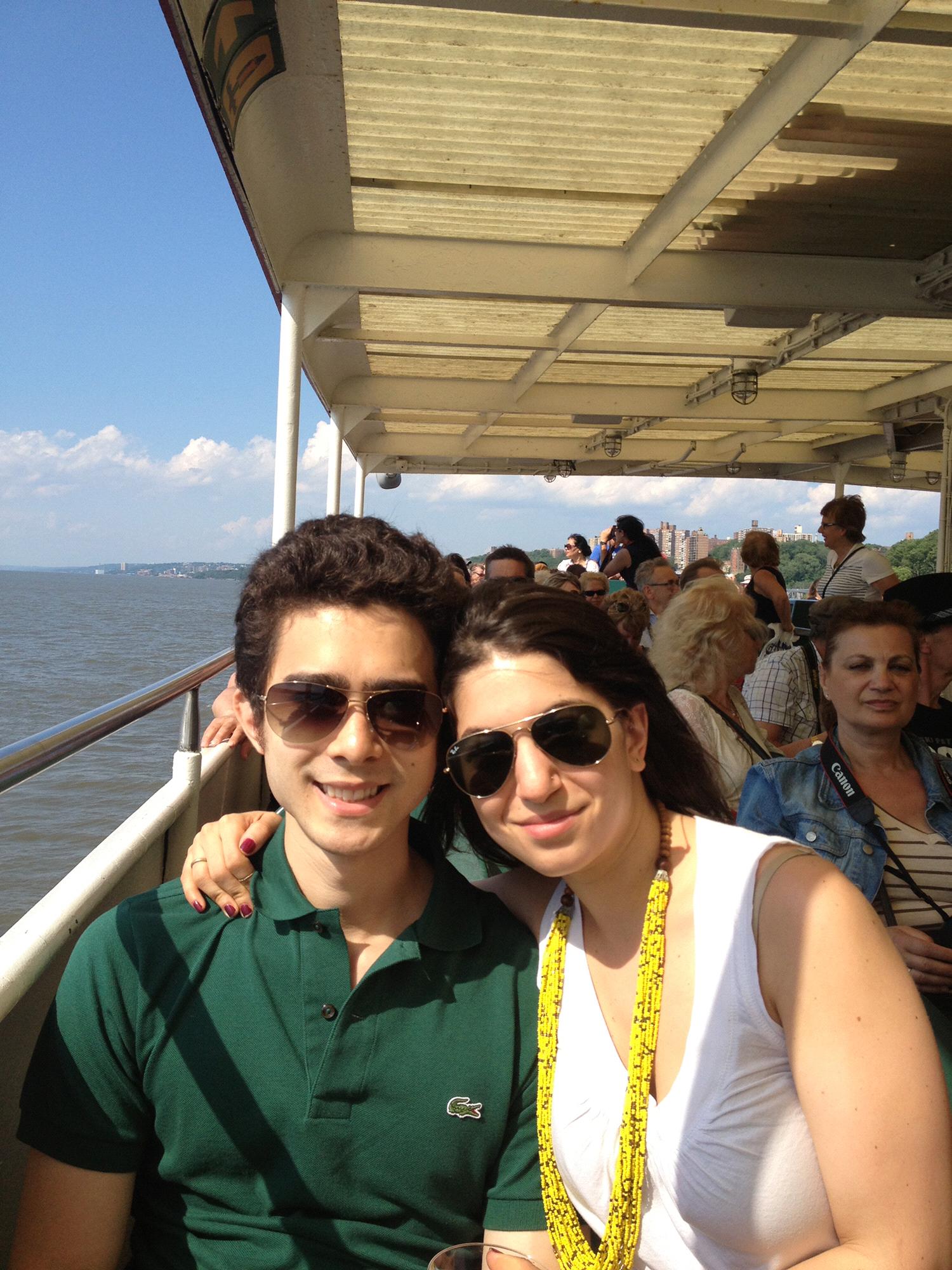 Matt's birthday on a Circle Liner - June 2013