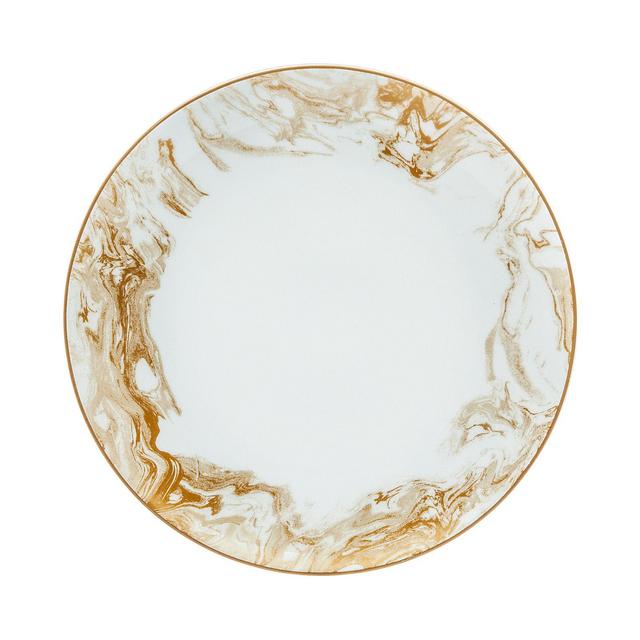 Ricci Argentieri Stella Gold Dinnerware Dinner Plate