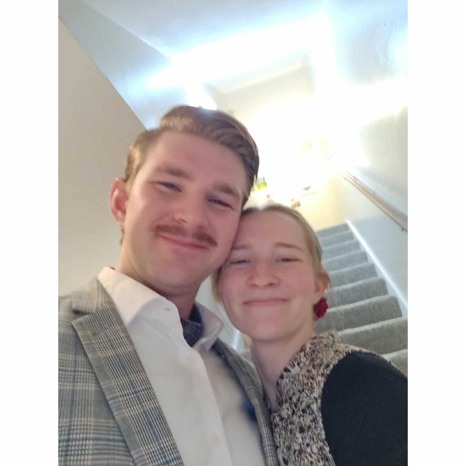 Murder mystery party. The only justifiable reason for a mustache.