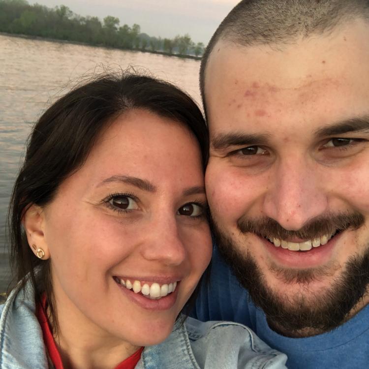 I took Bryan to the Pier in Huron on Lake Erie