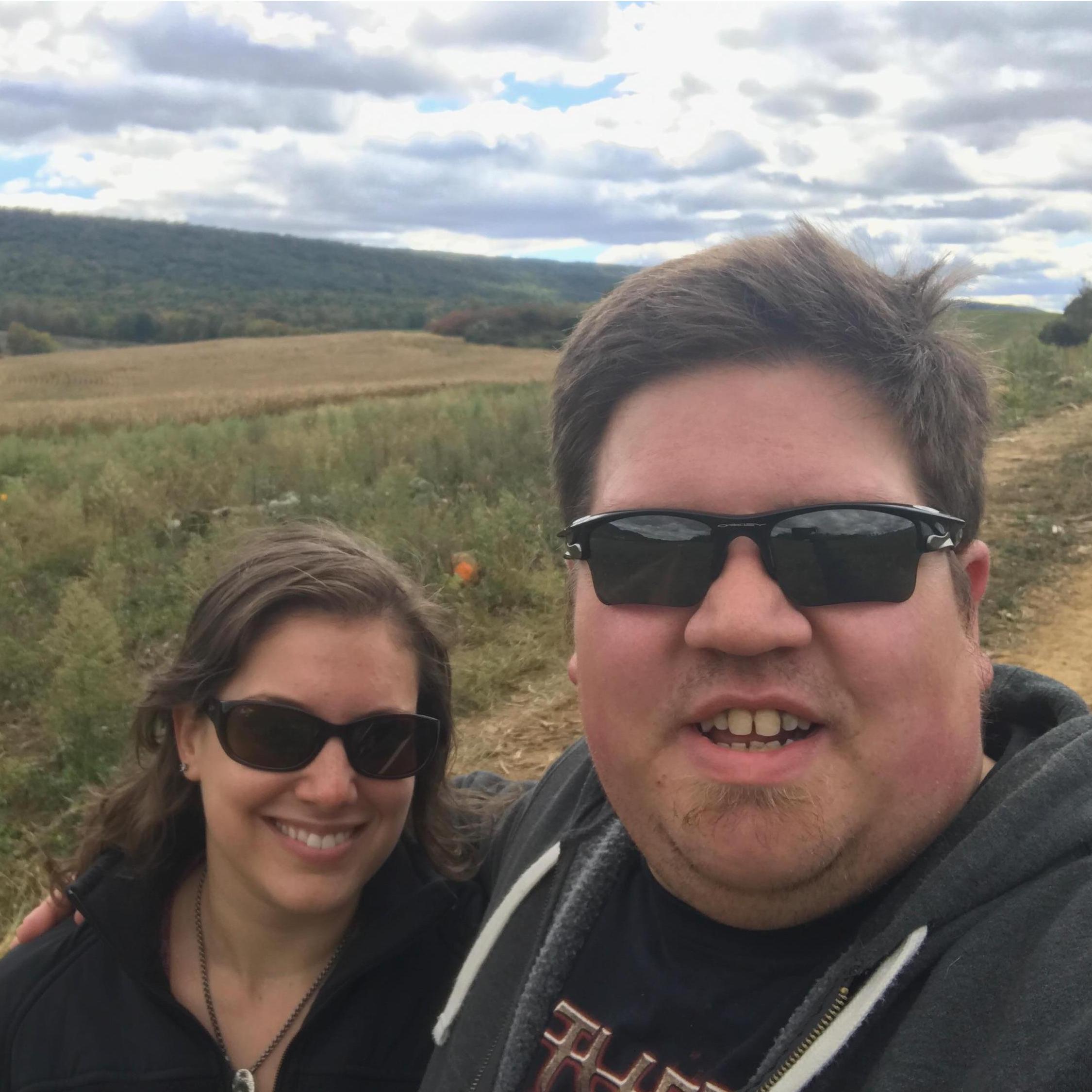 Pumpkin picking