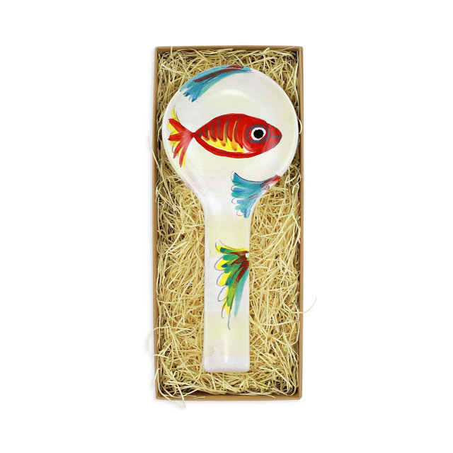 VIETRI Pesci Colorati Spoon Rest