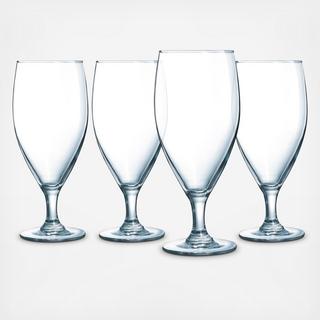 Atlas Iced Beverage Glass, Set of 4