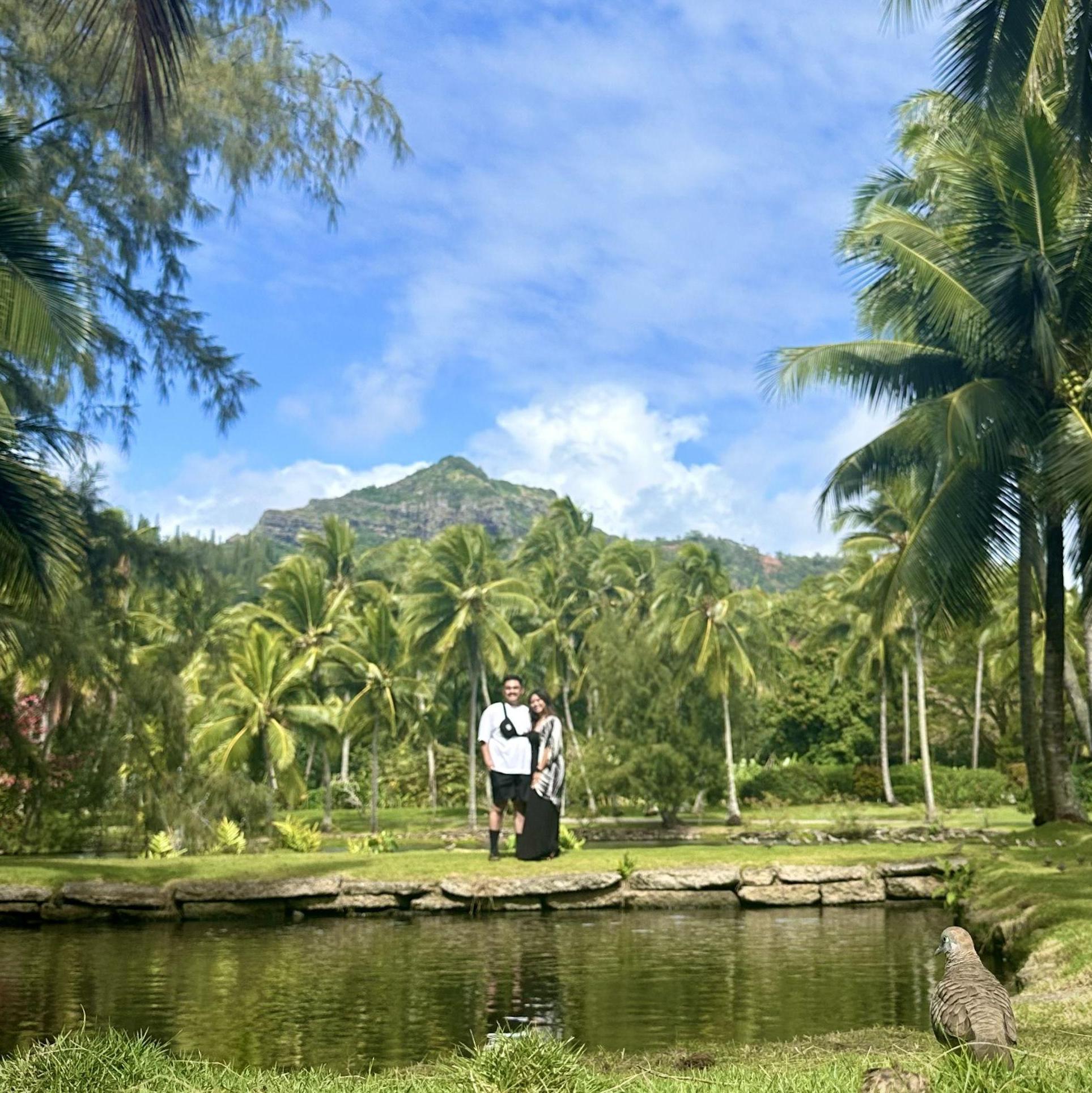 Our engagement at Wailua Fern Grotto, Kaua'i