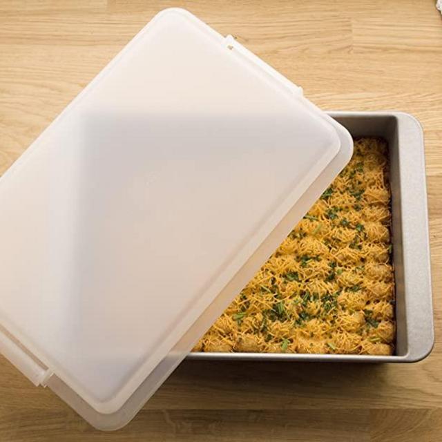 USA Pans Purpose Roasting and Lasagna Pan With Lid, Deep Dish