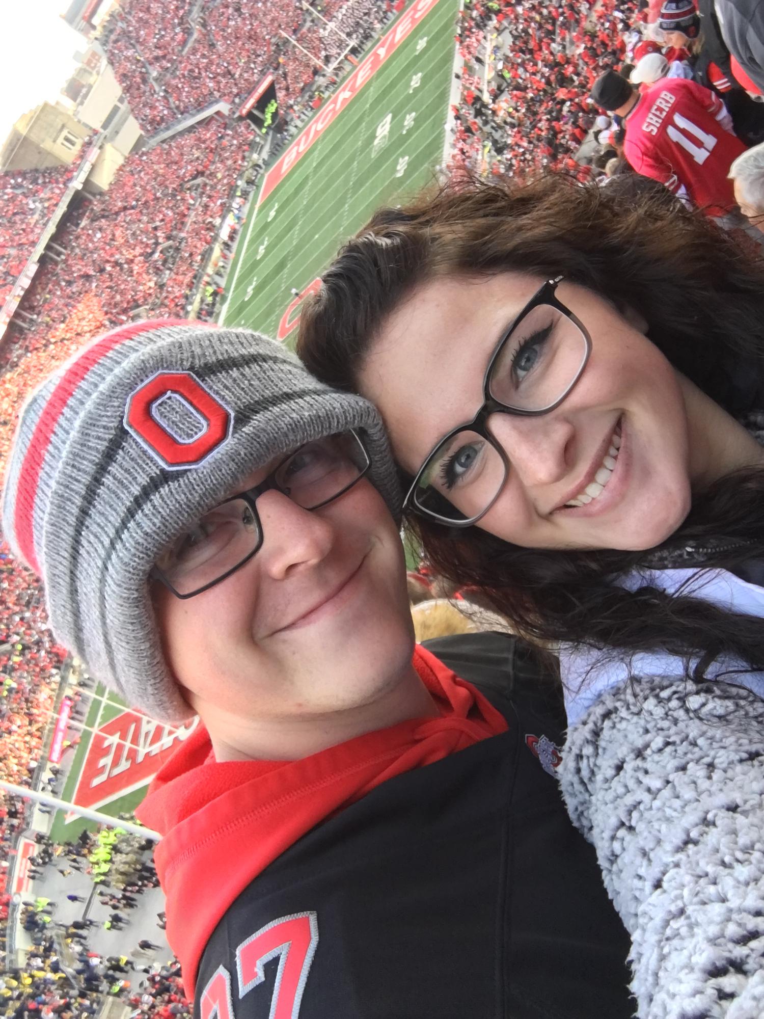 First Buckeye game together, O-H