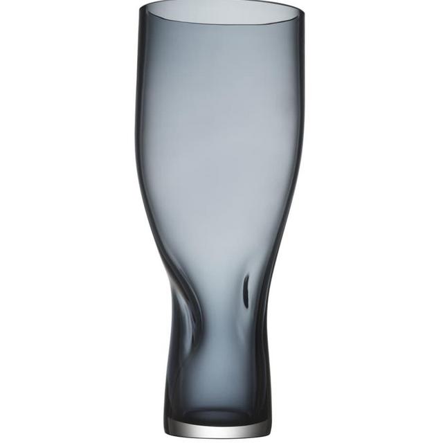 Orrefors Squeeze Tall Crystal Vase, Clear