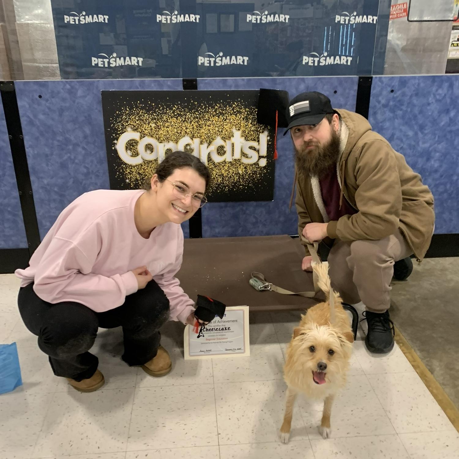 cheesecake’s training graduation