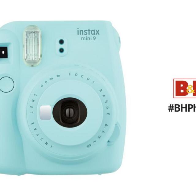FUJIFILM INSTAX Mini 9 Instant Film Camera (Ice Blue)