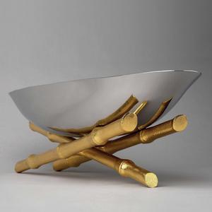 Large Bambou Serving Boat L'OBJET