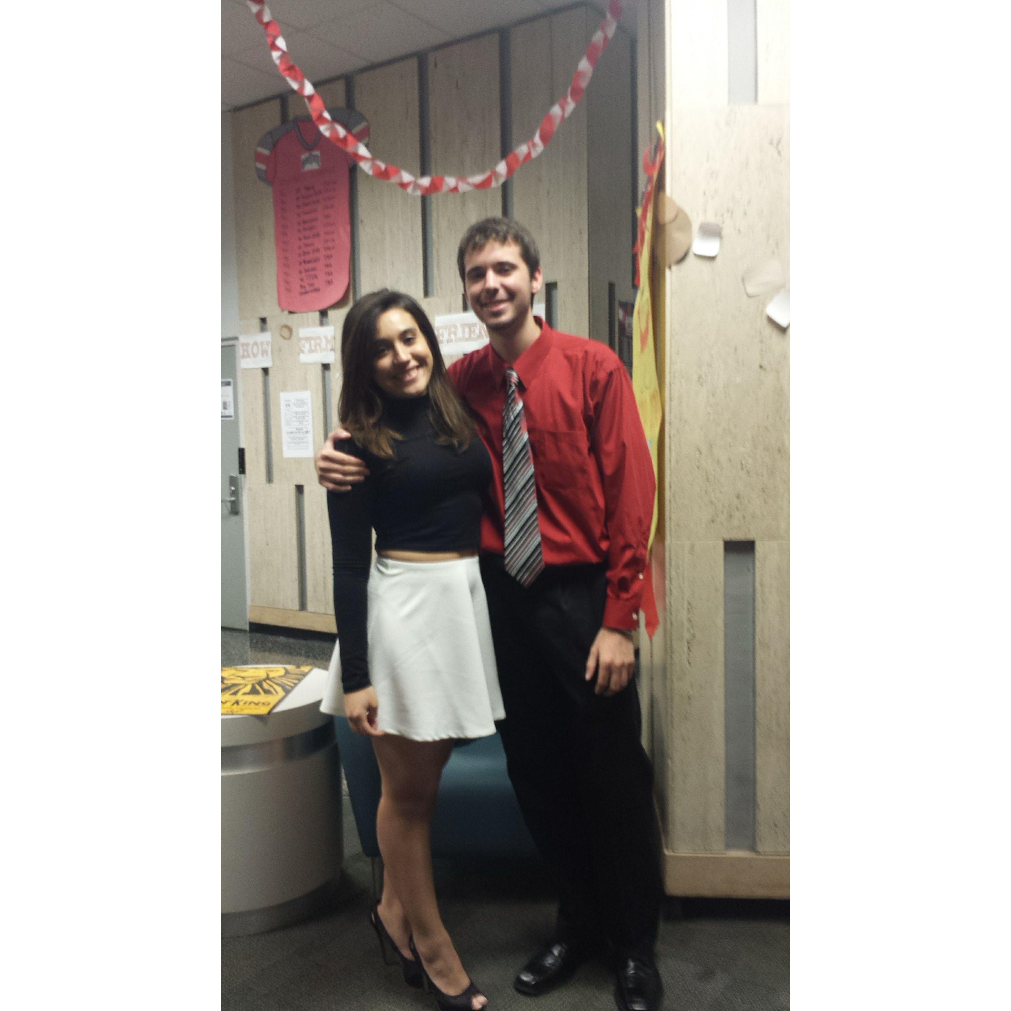 Our first picture together!