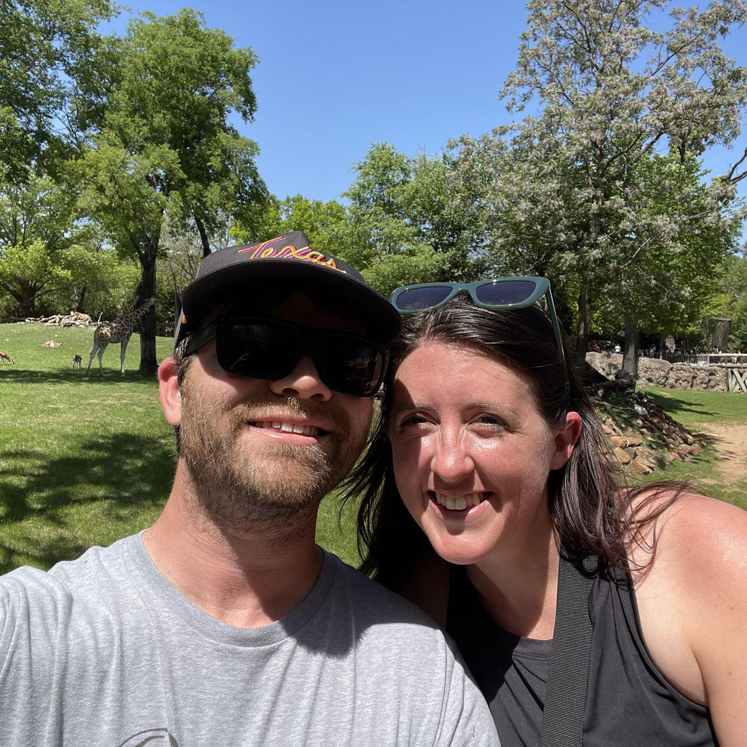 Zoo day meeting Bryson's family for the first time...April 12th, the day we made it official!