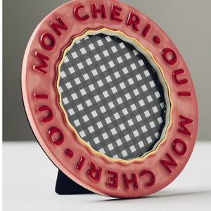 Claudette Text Stoneware Picture Frame