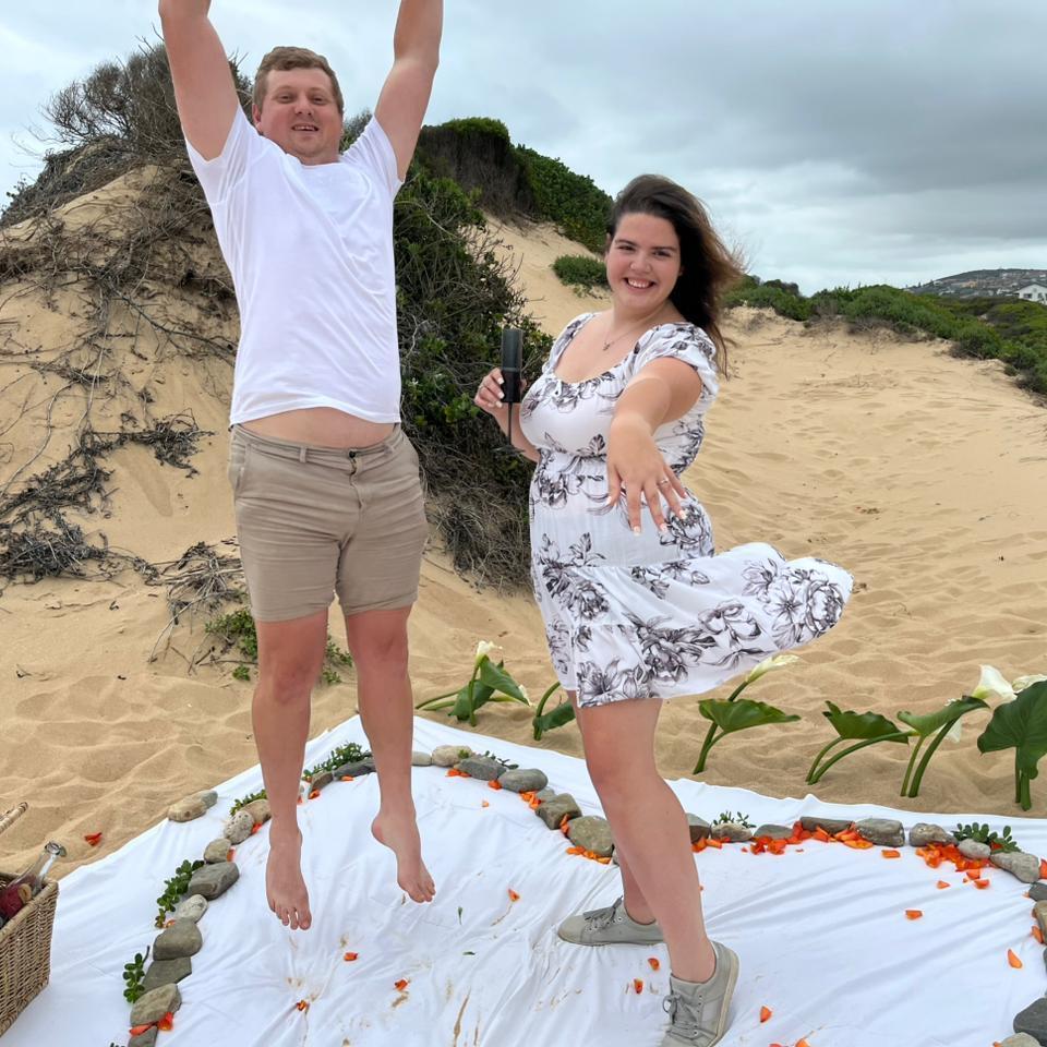 WE GOT ENGAGED!! Happiest day of our lives!