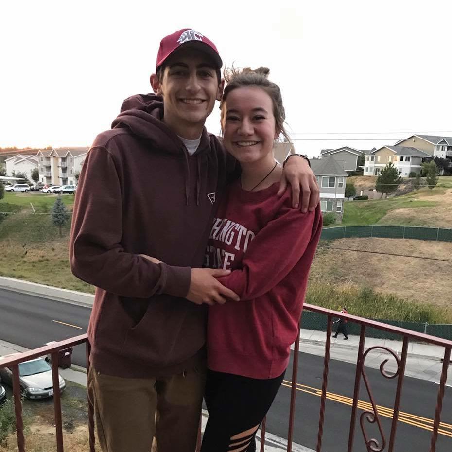 Jacob visiting WSU. ♥️