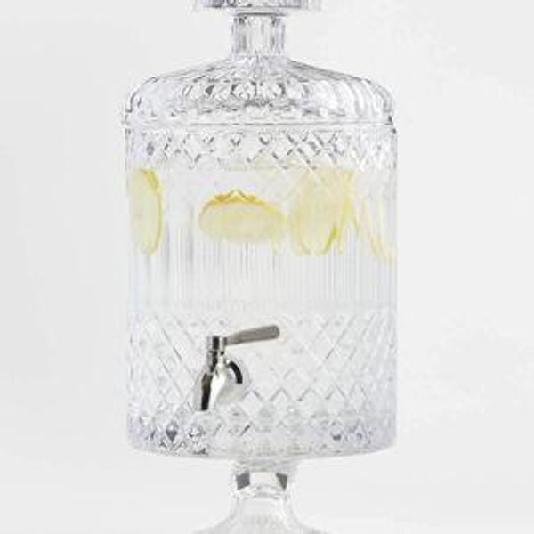 Hatch Glass Drink Dispenser + Reviews | Crate & Barrel