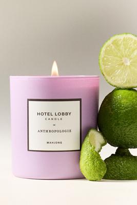Hotel Lobby x Anthropologie Fresh Mahjong Boxed Glass Candle