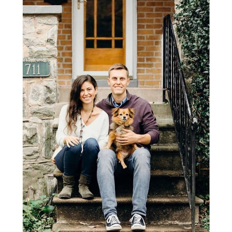 Our home and family in Hampden, Baltimore, MD.