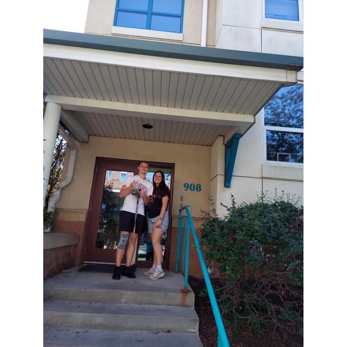 First apartment together