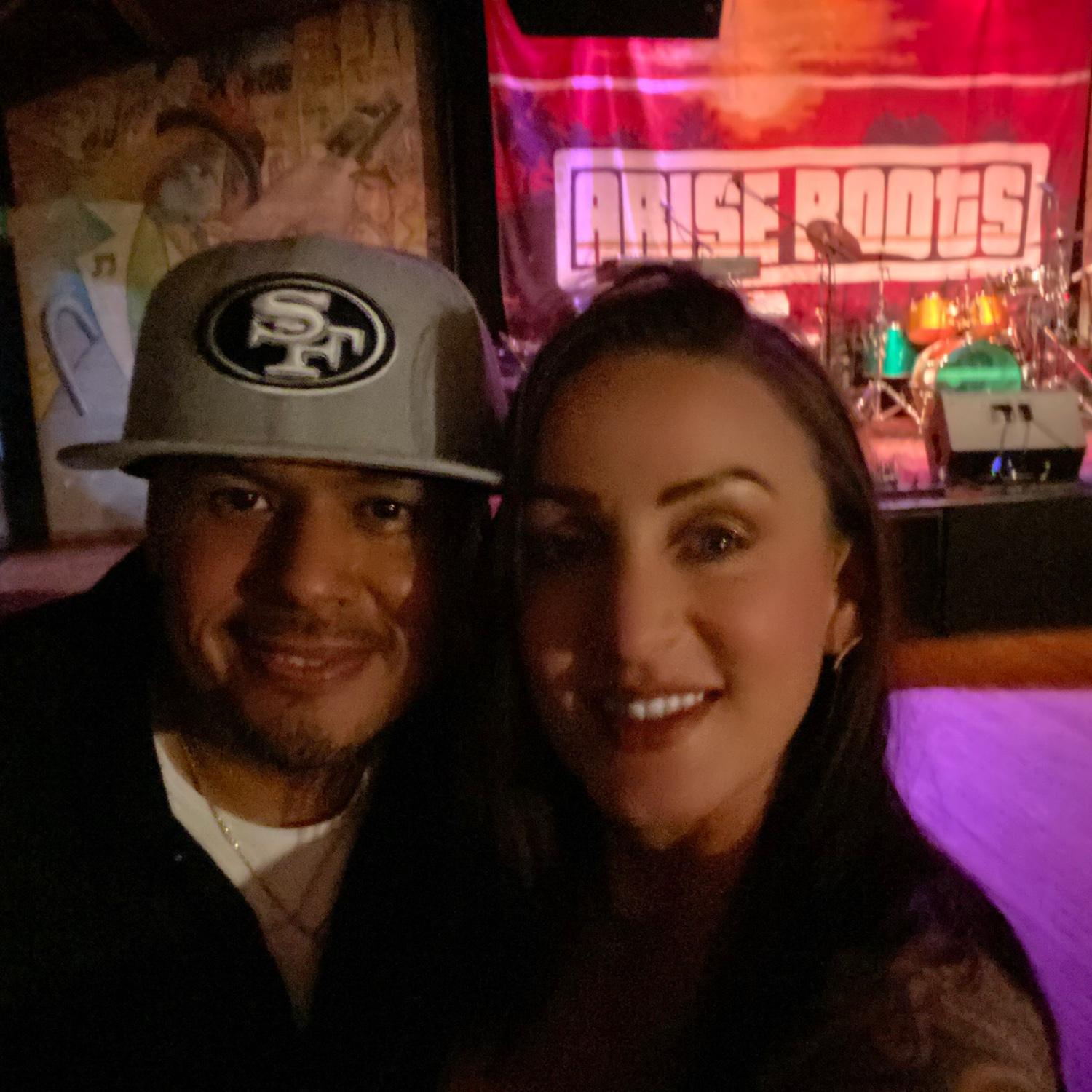 Favorite reggae band, Arise Roots, one of the many times we’ve seen them❤️💛💚