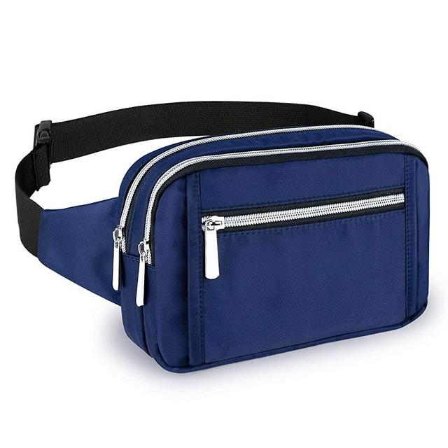 Fanny Packs for Women Men, Fashion Waist Pack Belt Bags for Teen Girls with Multi-Pockets Adjustable Belts, Cute Fanny Pack Bum Bag for Disney Travel Hiking Cycling Running