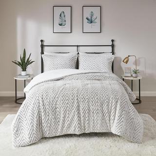 Adelyn Brushed Fur Duvet Cover Set