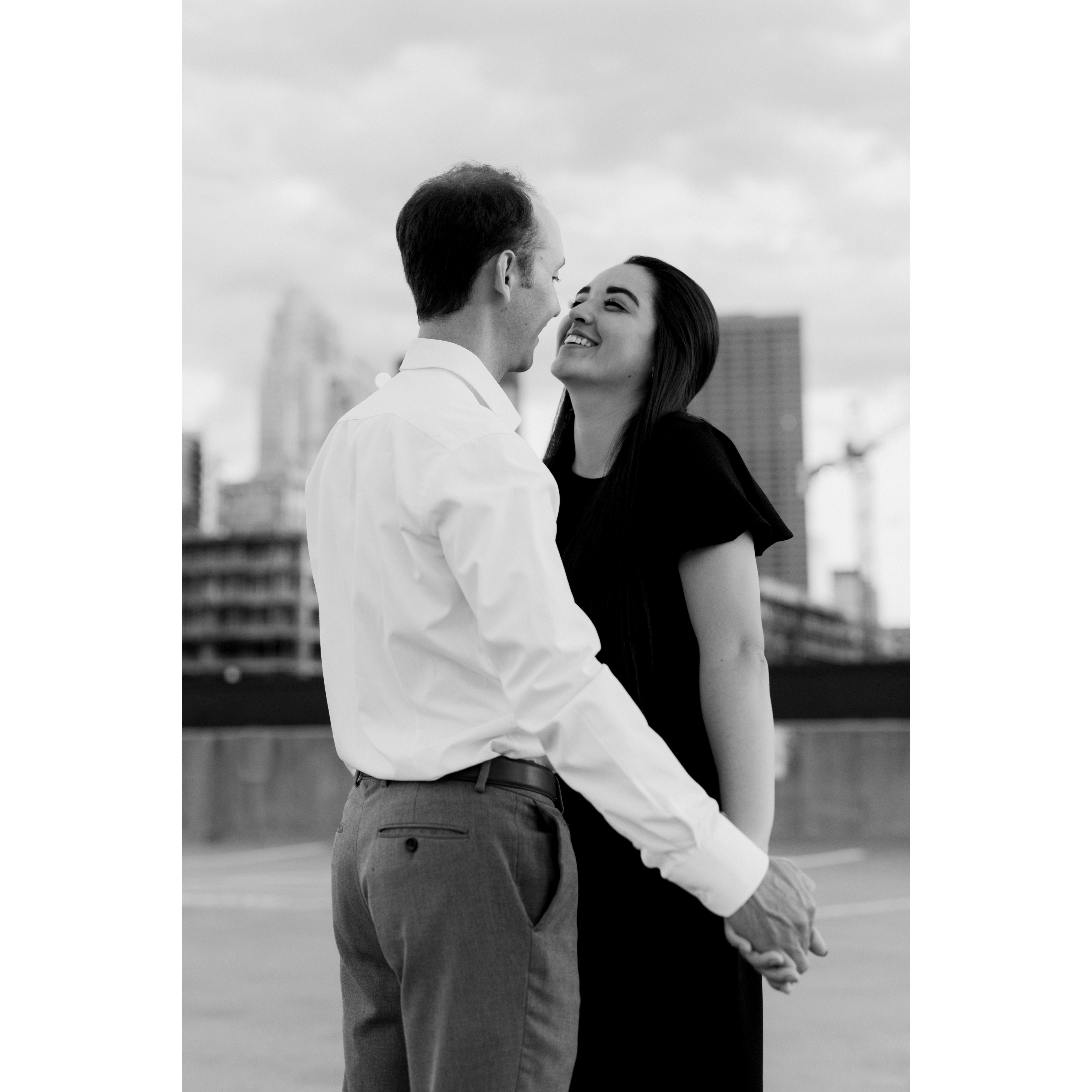 Engagement photos - Minneapolis North Loop (2020)