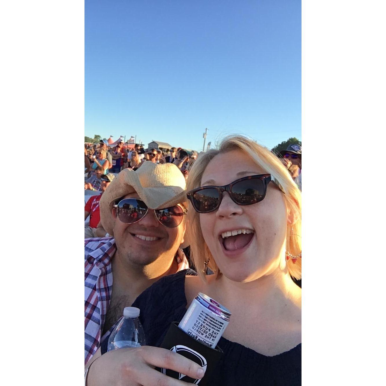 That time when Andrea went to Country Concert...yep, you read that right. Tony is worth it!!
