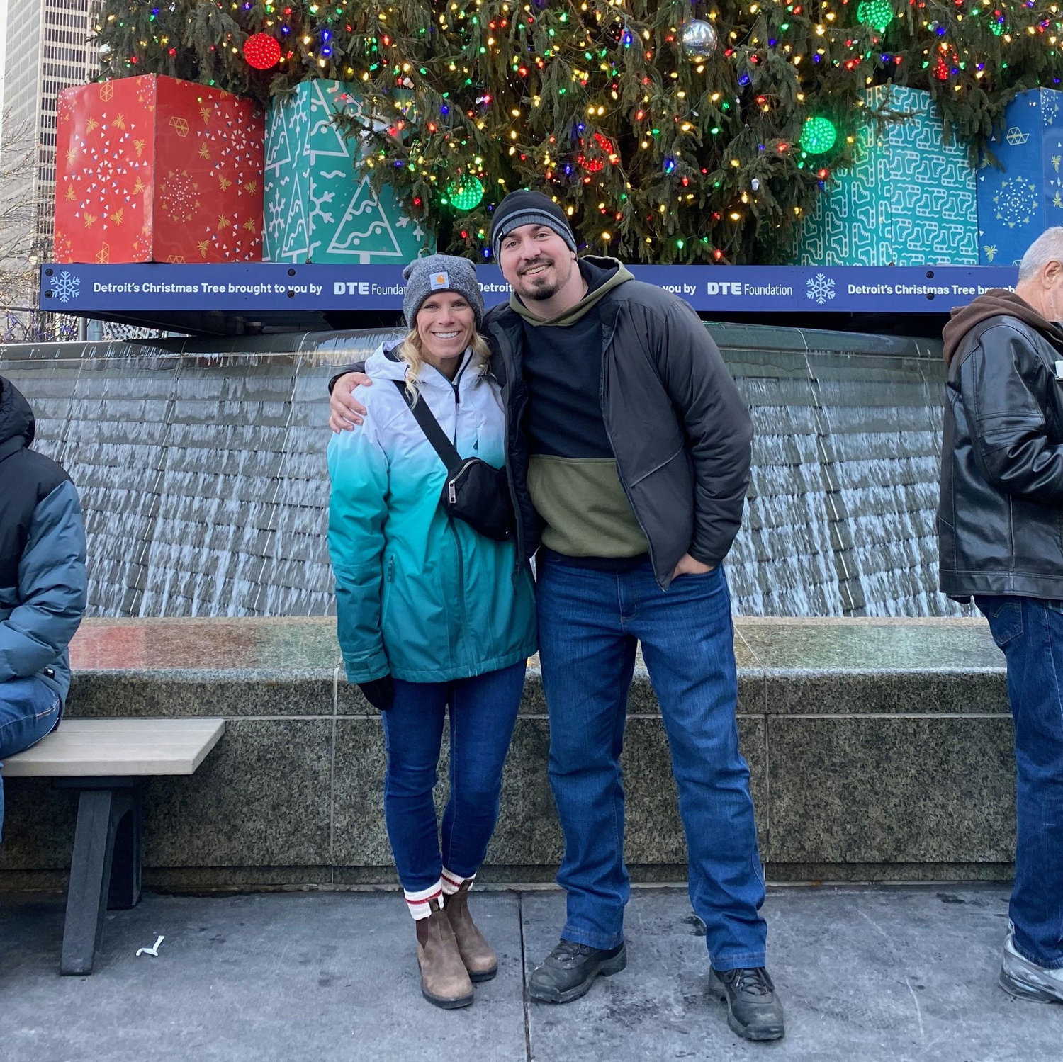 A picture from our very first date!
