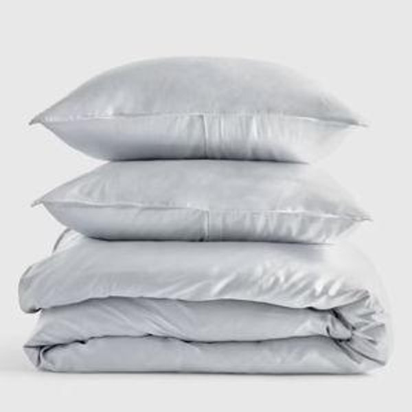 Bamboo Duvet Cover Set - Mist, King/Cal King