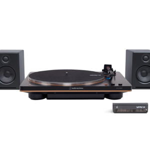 Audio-Technica: AT-LP70X / Audioengine A2+ / Turntable Package (+Bluetooth Bronze Turntable / Black Speakers)