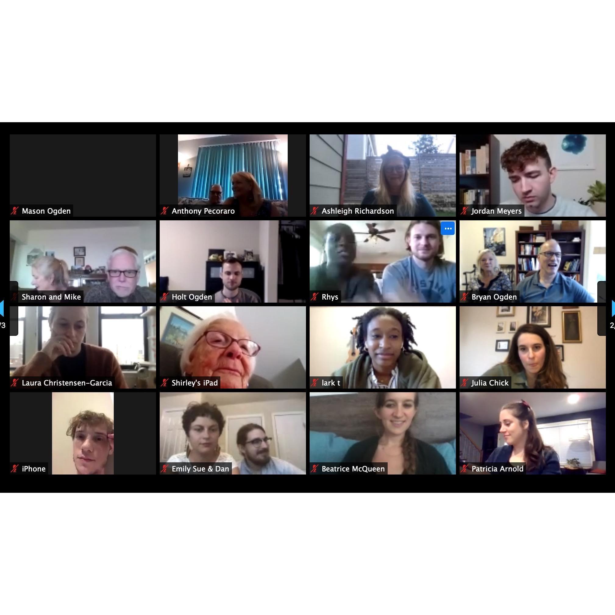 Part 2 - Zoom Engagement party (October 2020)