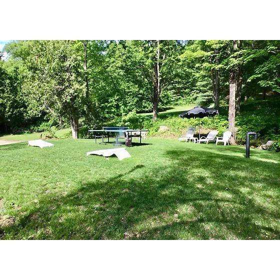 ping pong, corn hole, and more games!