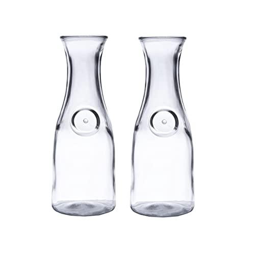 Anchor Hocking Water or Wine Carafe, 1 Liter (2 PACK)