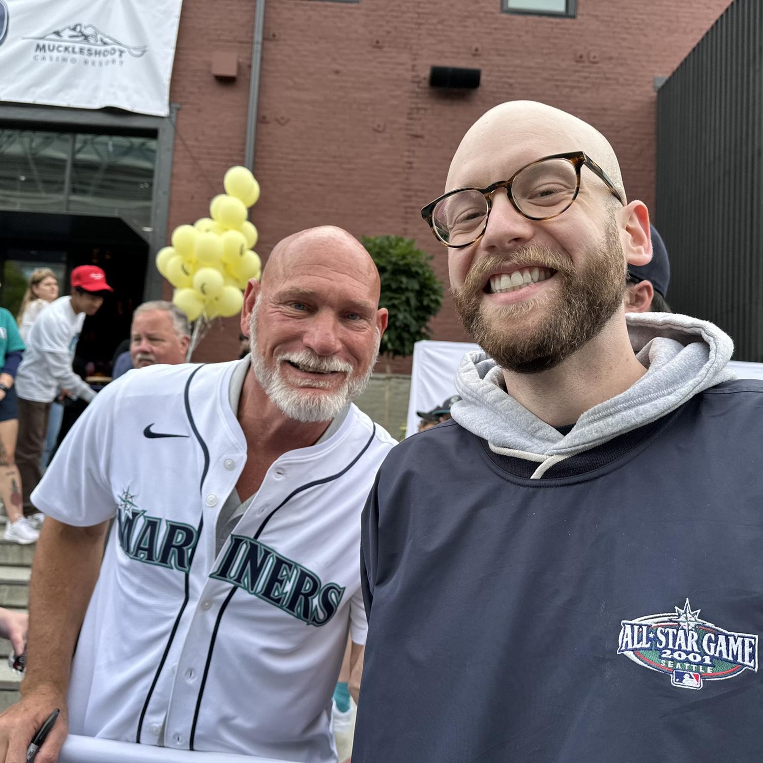 When we purposefully met Jay Buhner