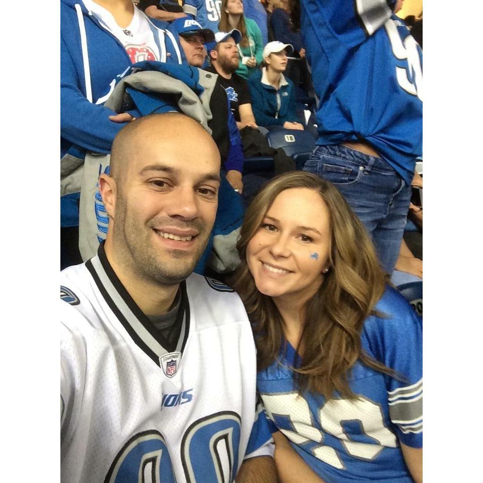 First Lions game! 🦁🏈