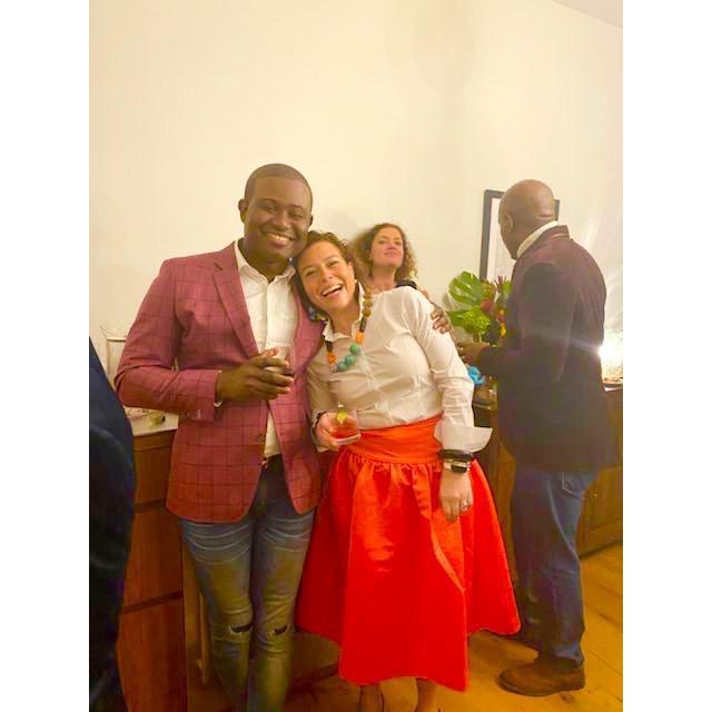 Engagement celebration in Brooklyn