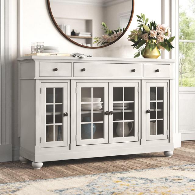 Baker 66'' Wide 3 Drawer Sideboard