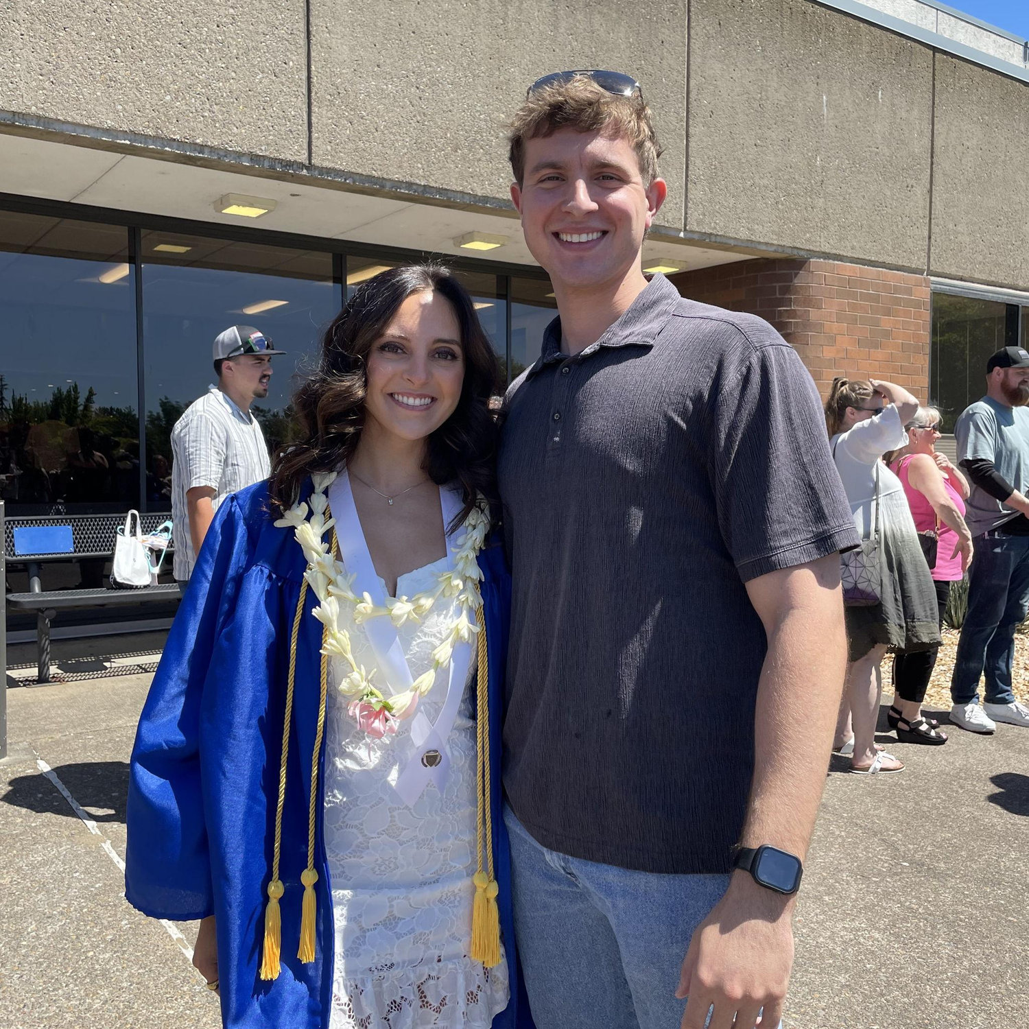 Ilima's nursing school graduation