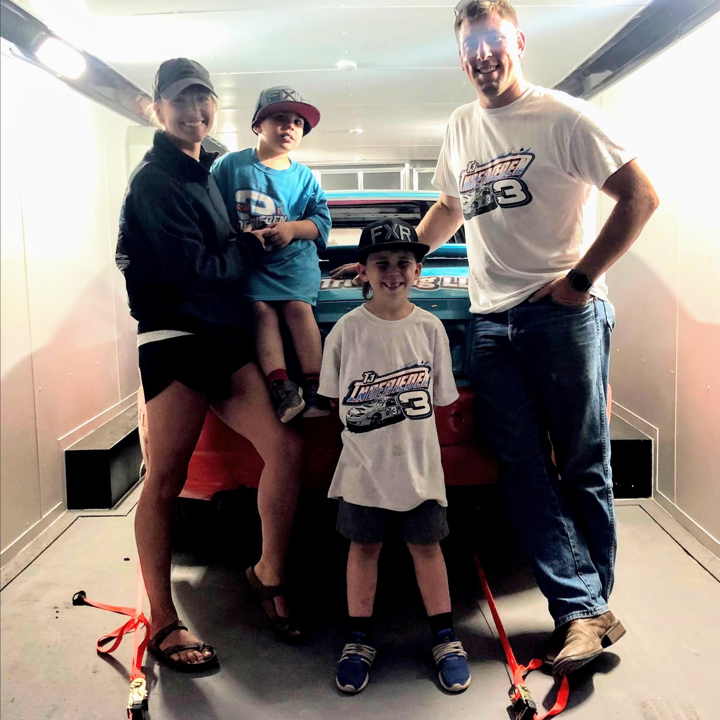 Night at the races with our Nephews