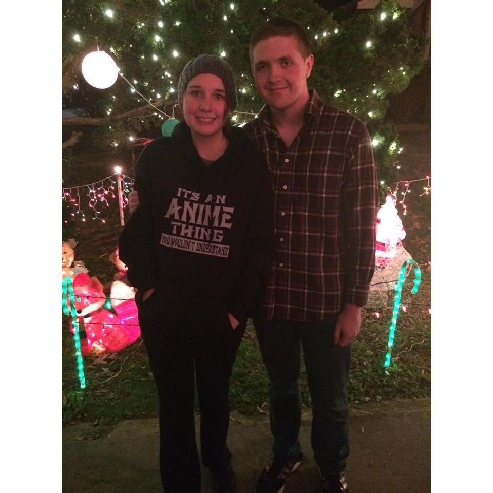 One of our first few dates  A tradition of seeing Christmas lights

Richmond, VA  December 2016